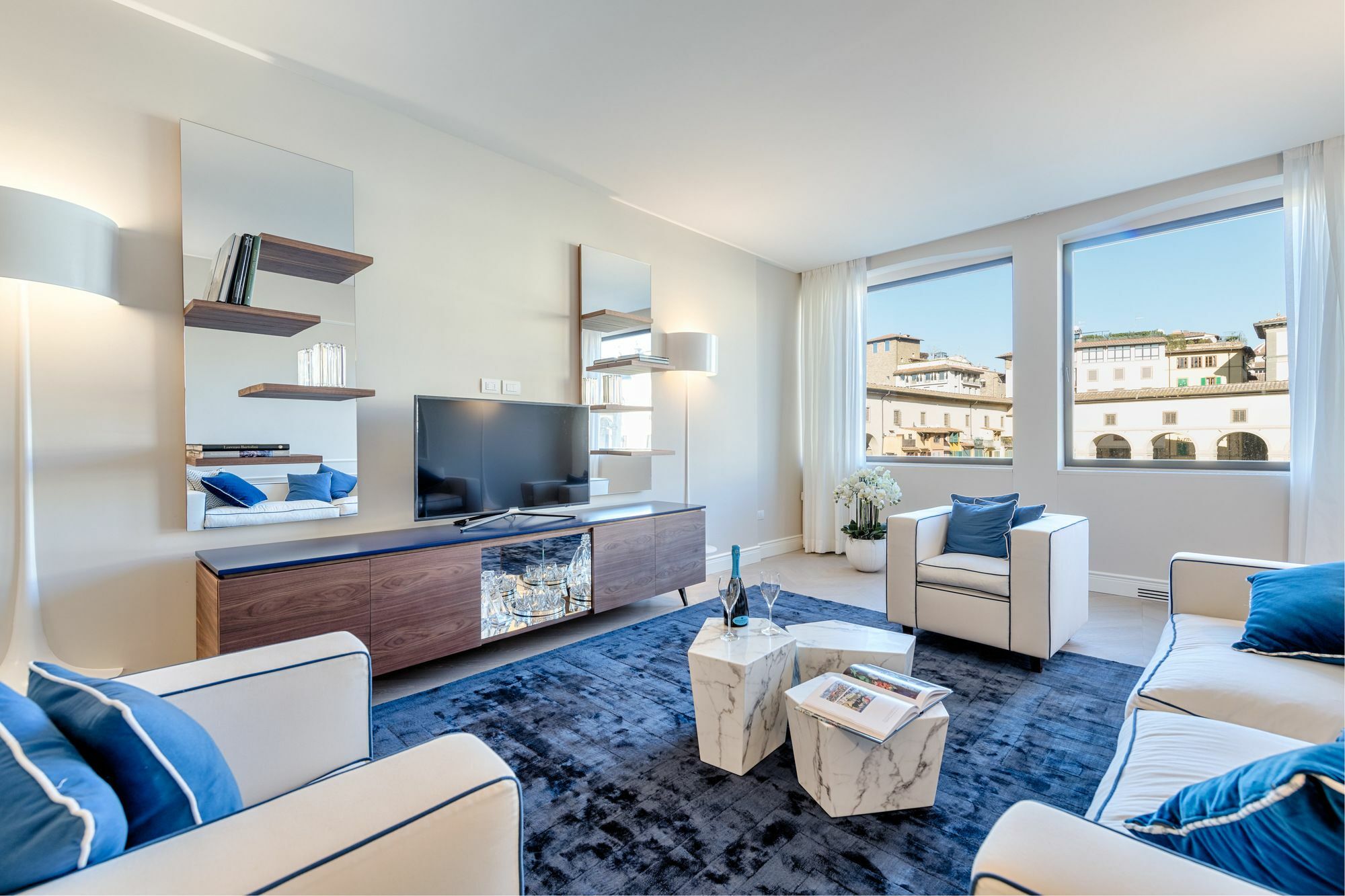 Apartmán Luxury Blue River By Mmega Florencie Exteriér fotografie